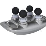 ⁦جهاز تدليك رباعي الرؤوس للاسترخاء وتخفيف آلام العضلات بشدة متعددة⁩ - الصورة ⁦4⁩