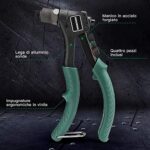 ⁦مسدس تونك أربعة رؤوس قابلة للتبديل مع 40 قطعة برشام⁩ - الصورة ⁦2⁩