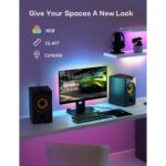 ⁦‎شريط إضاءة LED RGB بطول 10 أمتار مع ريموت متعدد الألوان⁩ - الصورة ⁦6⁩