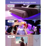 ⁦‎شريط إضاءة LED RGB بطول 10 أمتار مع ريموت متعدد الألوان⁩ - الصورة ⁦9⁩