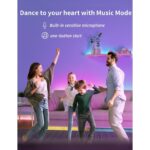 ⁦‎شريط إضاءة LED RGB بطول 10 أمتار مع ريموت متعدد الألوان⁩ - الصورة ⁦7⁩