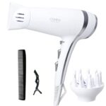 مجفف شعر CONFU أيوني 2200 وات بتجفيف سريع و3 إعدادات حرارة