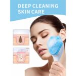 ⁦فرشاة تنظيف الوجه سيليكون ناعمة للبشرة الحساسة⁩ - الصورة ⁦5⁩