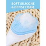 ⁦فرشاة تنظيف الوجه سيليكون ناعمة للبشرة الحساسة⁩ - الصورة ⁦4⁩