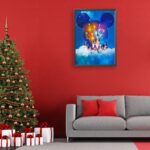 ⁦لوحة ديزني رسم بالأرقام أكريليك 50×40 سم متعة فنية اصنعها بنفسك⁩ - الصورة ⁦5⁩