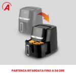 ⁦قلاية هوائية أرديس إلدورادا إيطالية أصلية 6.5 لتر رقمية بقوة 1600 واط⁩ - الصورة ⁦10⁩