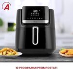 ⁦قلاية هوائية أرديس إلدورادا إيطالية أصلية 6.5 لتر رقمية بقوة 1600 واط⁩ - الصورة ⁦9⁩