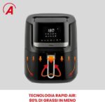 ⁦قلاية هوائية أرديس إلدورادا إيطالية أصلية 6.5 لتر رقمية بقوة 1600 واط⁩ - الصورة ⁦5⁩