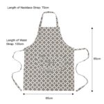 ⁦صدرية طهي LessMo للرجال والنساء بثلاثة جيوب⁩ - الصورة ⁦11⁩