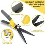 ⁦أداة تقليم حواف العشب بنصف قمر مع رأس مسنن ومرفقات⁩ - الصورة ⁦19⁩