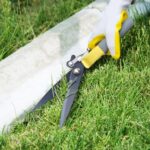 ⁦أداة تقليم حواف العشب بنصف قمر مع رأس مسنن ومرفقات⁩ - الصورة ⁦16⁩