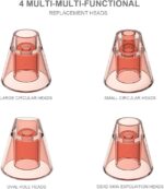⁦جهاز شفط الرؤوس السوداء جانـبوم بشاشة LED وإعادة شحن USB⁩ - الصورة ⁦4⁩