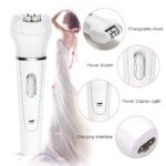 ⁦مجموعة إزالة شعر كهربائية 5 في 1 للاستخدام الجاف والرطب⁩ - الصورة ⁦4⁩