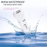 ⁦مجموعة إزالة شعر كهربائية 5 في 1 للاستخدام الجاف والرطب⁩ - الصورة ⁦2⁩