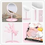 ⁦مراية مكياج LED محمولة مع إضاءة وشاشة لمس⁩ - الصورة ⁦8⁩