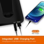 ⁦مصباح مكتب LED يوفر شحن لاسلكي سريع⁩ - الصورة ⁦5⁩