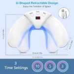 ⁦جهاز ليزر منزلي لعلاج فطريات الأظافر بموجتين ضوئيتين لتنظيف عميق وسريع⁩ - الصورة ⁦5⁩