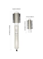 ⁦مجموعة تصفيف 2 في 1 بدوران يمين ويسار مع فرشاة هواء وحرارة⁩ - الصورة ⁦3⁩