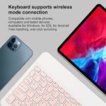 ⁦كيبورد وماوس لاسلكي نحيف سهل الحمل يدعم جميع الأجهزة⁩ - الصورة ⁦3⁩