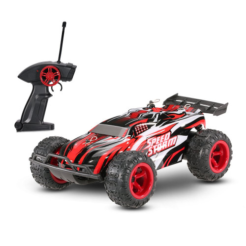 a04a91ca-8a64-4e26-8708-d8cc4bba61d8 سيارة سباق كهربائية PXtoys سريعة بتحكم 2.4GHz ومقياس صغير مناسب للجميع - الصورة 1