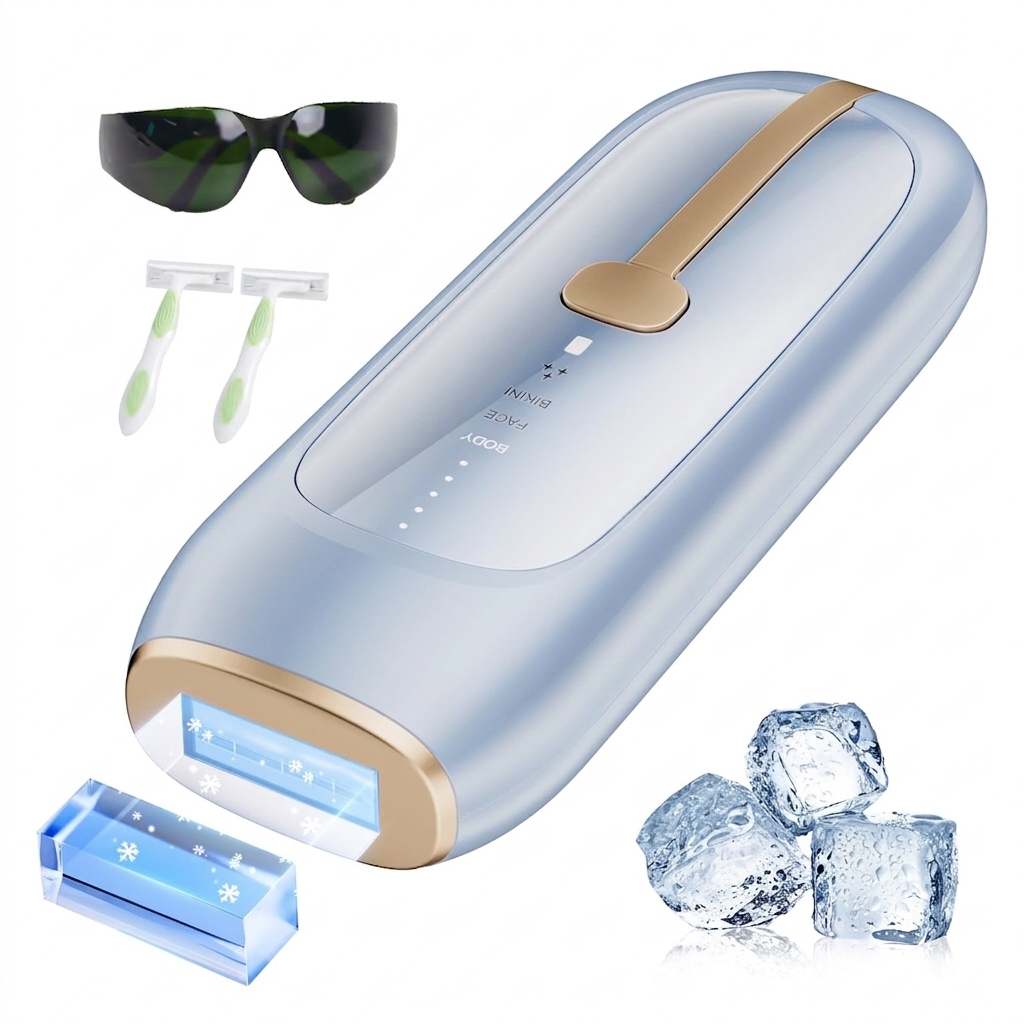 42 جهاز إزالة الشعر بالليزر SALLOOT بتقنية Sapphire ICE IPL - الصورة 1