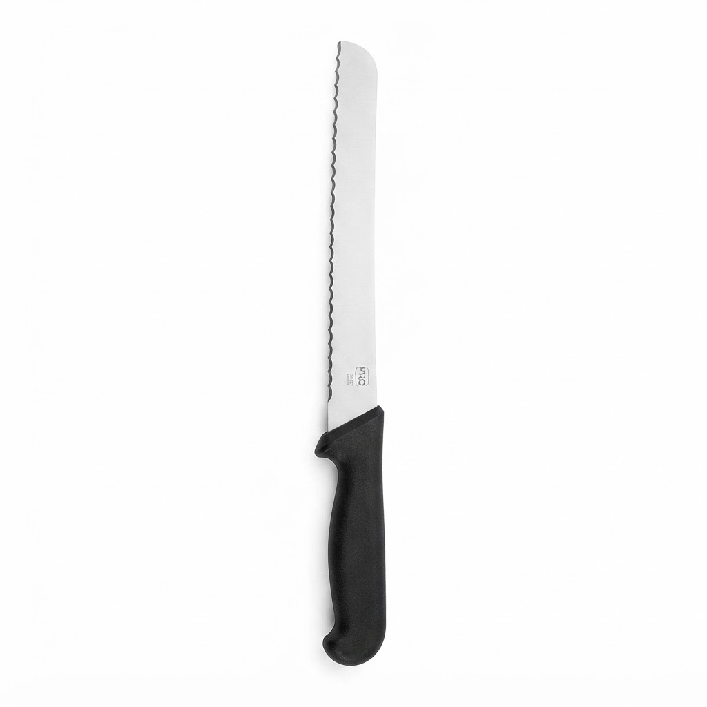 IMG_4362 سكين خبز Chef PRO احترافي بنصل مسنن مقاس 20CM - الصورة 1