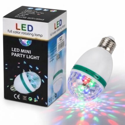 مصباح LED متحرك للحفلات 3W إضاءة ملونة